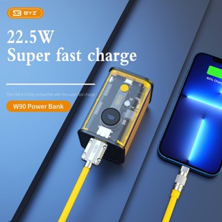 Carregador Power Bank 20000 Mah Supoer Fast Charging 20W PD Transparente