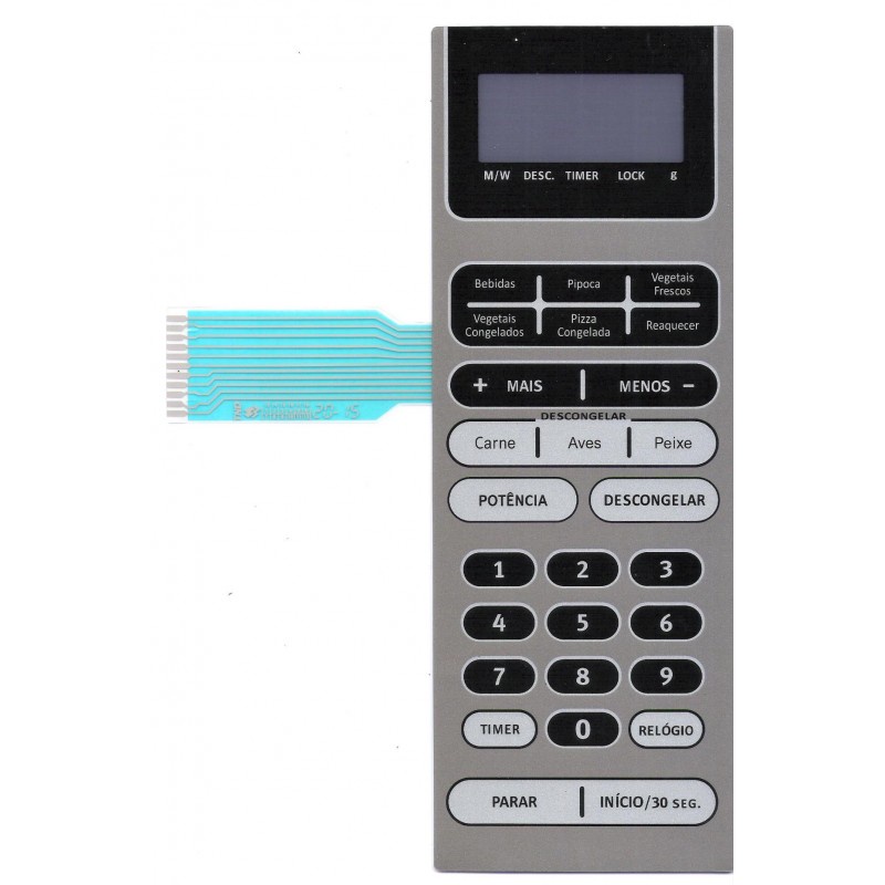 Membrana Teclado para  Microondas Eletrolux Mex 55