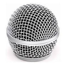Globo Grade Cromada Para Microfone Jwl U-585