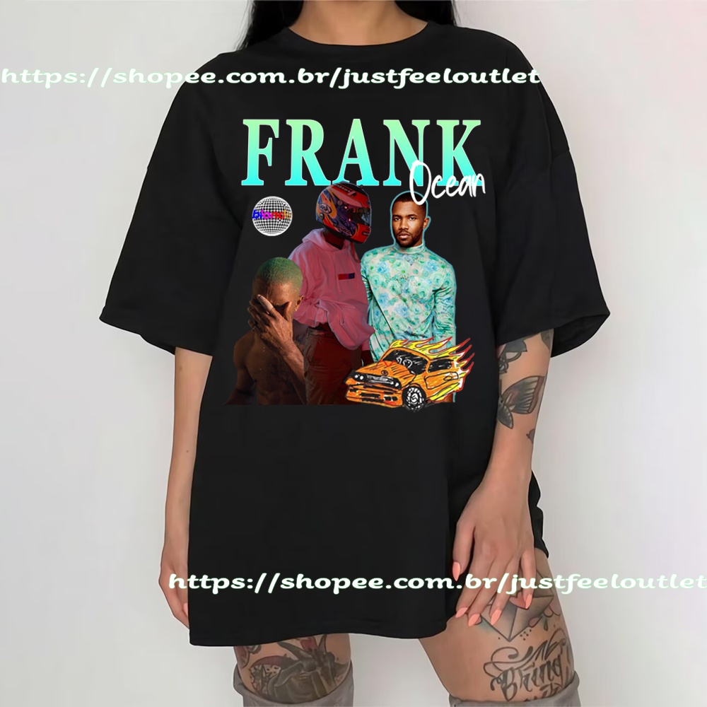 Camiseta T Shirt Unissex Algod O Frank Ocean Rapper Cantor