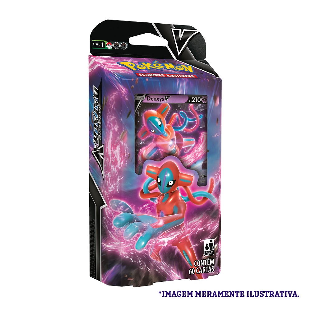 Pokémon Coleção Box de Batalha Mew VMax Batalha de Liga tcg em Promoção na  Americanas