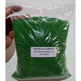 Ração Extrusado Verde Completo Para Trinca Ferro 1kg