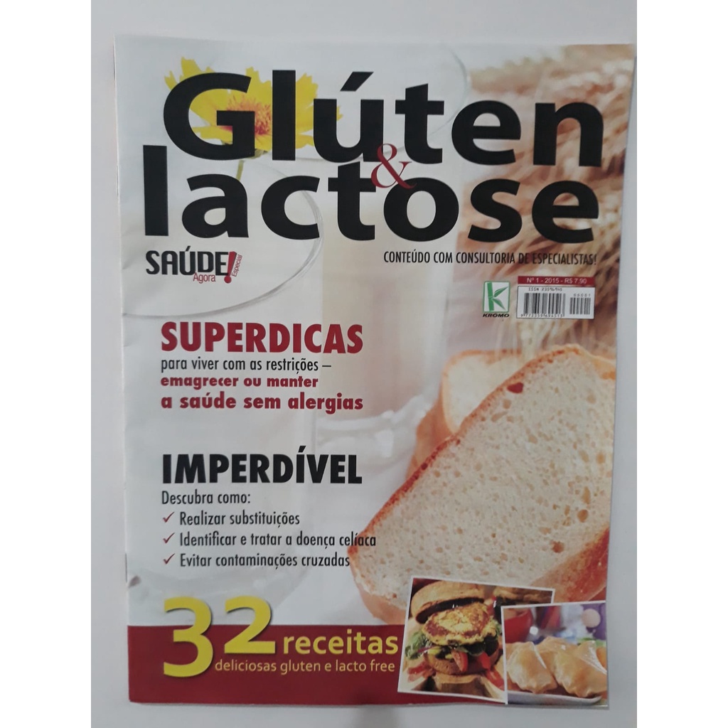 Revista Glúten e Lactose + Revista Receias de Verão