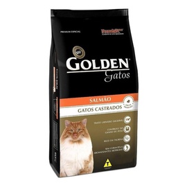 Ração Golden Gatos Castrados Salmão 3 kg