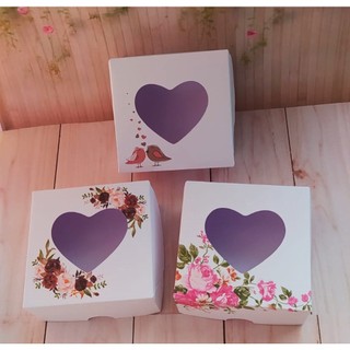 10 Caixas Floral Casamento para 4 doces