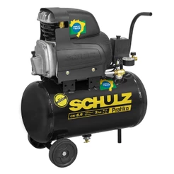 Compressor De Ar Pratiko Csi 8,6/ 25 Litros 2hp Schulz