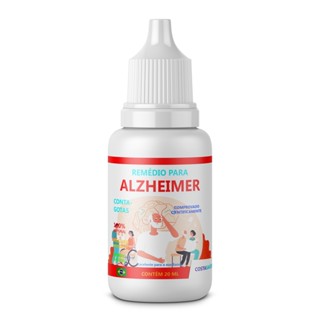 Remédio Para Alzheimer 100% Natural 100% Orgânico 20 ml Da COSTA SAÚDE