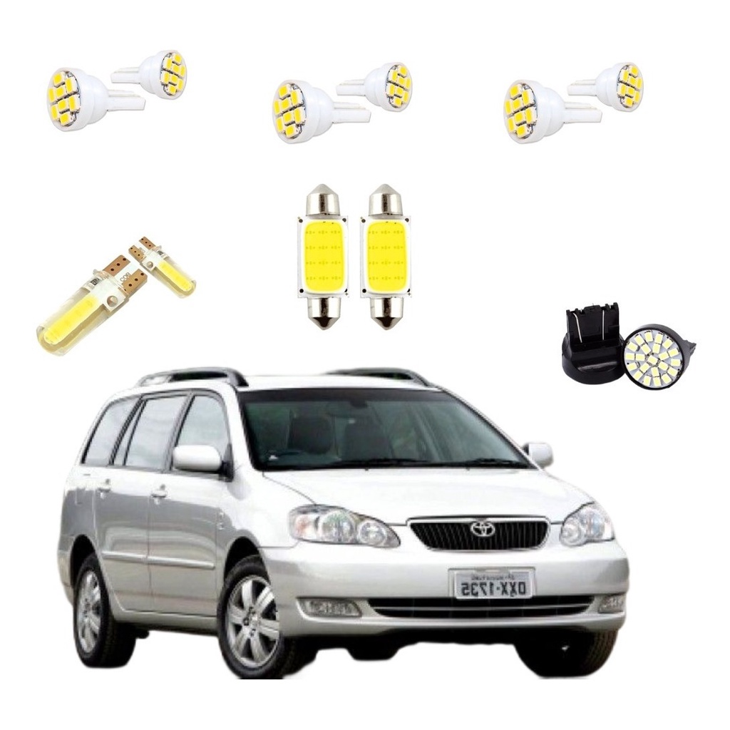 Kit Lâmpadas Led Toyota Fielder