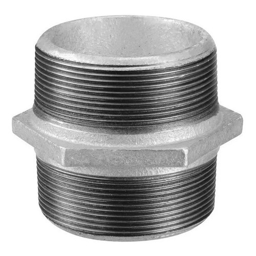 Nipel Galvanizado 1 Bsp Tupy Niple Galvanizado