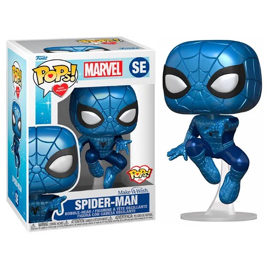 Funko Pop Marvel Make A Wish Spider-man Se 63675 Novo Original