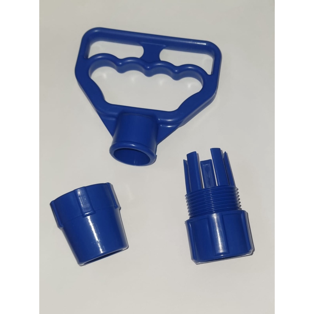 Conjunto trava cabo e pegador para cabo telescópico piscina em Oferta na Shopee