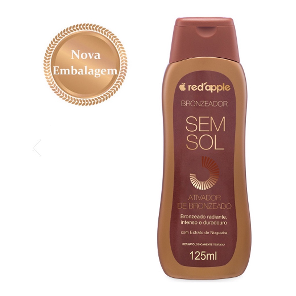 AutoBronzeador Sem Sol Red Apple 125ml em Oferta na Shopee