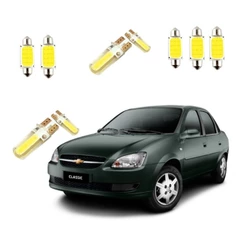 Kit Lâmpadas Led Chevrolet Corsa Classic Sedan 2011À 2016
