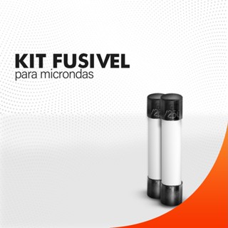Kit 02 Pçs Fusível Cerâmico Para Forno Microondas 20a Universal