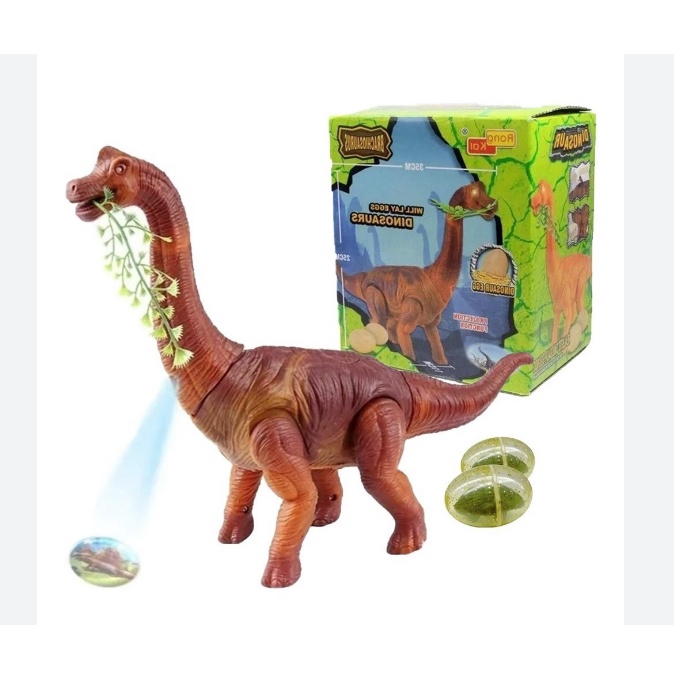 Dinossauro que Bota Ovo Projeta Imagem Som Luz E Movimento