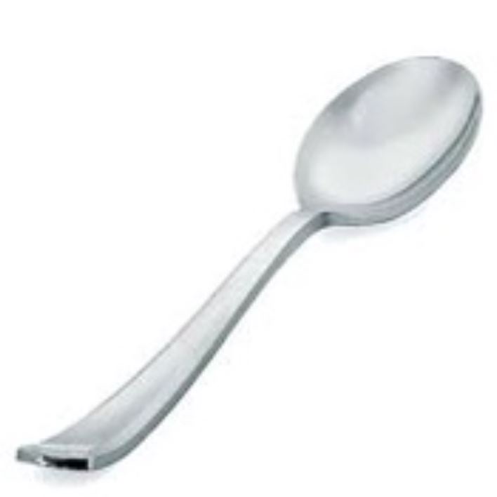 Colher de Sobremesa Descartável Premium 13cm - 10 UNIDADES em Oferta na Shopee