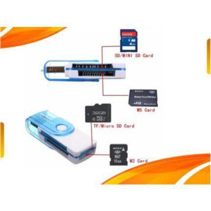 Kit 10 Pen drive Case Para Cartão De Memoria 3 In 1 Leitor de Cartão de Memória 3 em 1 Usb 2.0 em Oferta na Shopee