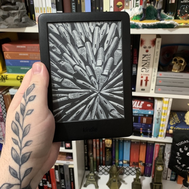 Kindle 10 geração 8gb preto e-reader amazon sem caixa