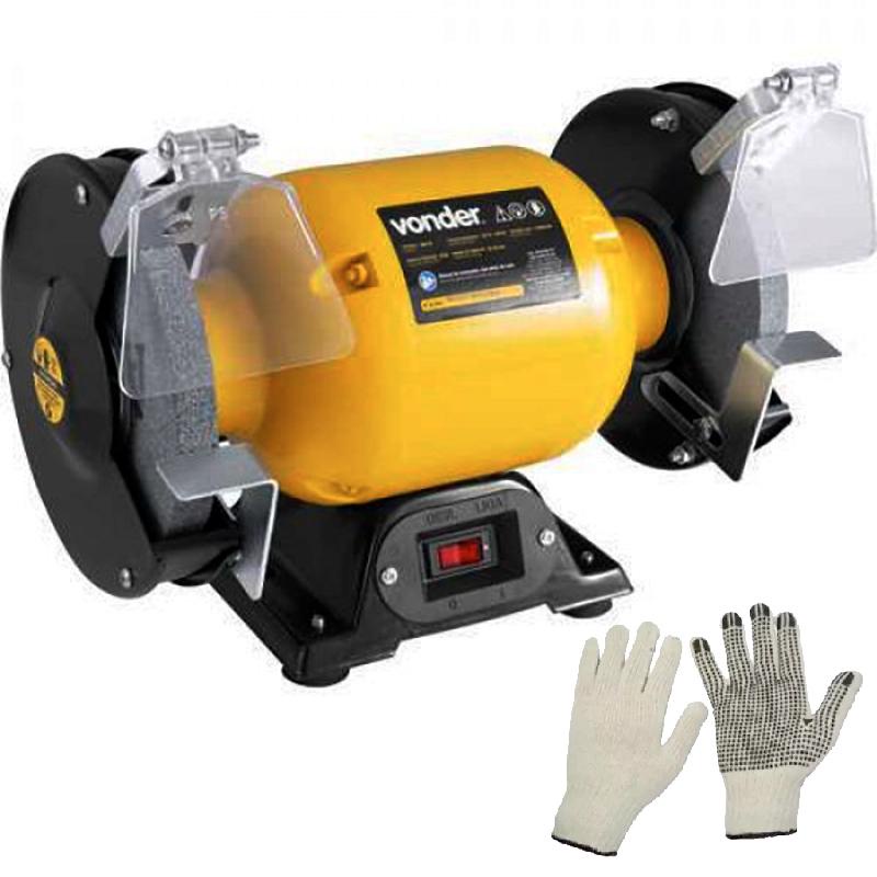 Moto Esmeril De Bancada 6 Pol 360w Com 2 Rebolos Vonder em Oferta na Shopee