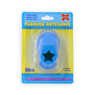 FURADOR DE EVA E PAPEL SCRAPBOOK ESTRELA 25MM 01 UNIDADE em Oferta na Shopee