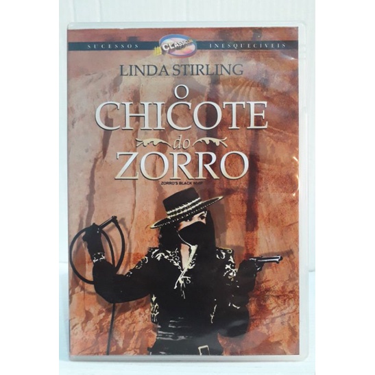 Dvd O Chicote do Zorro - Original Usado