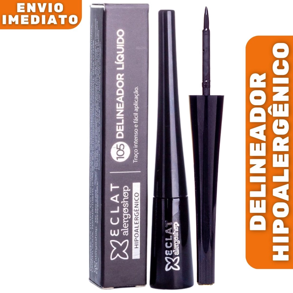 Delineador Líquido Hipoalergênico Eclat - Alergoshop