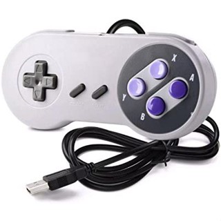Controle Super Nintendo Snes Joystick Usb Jogos Emulador Pc
