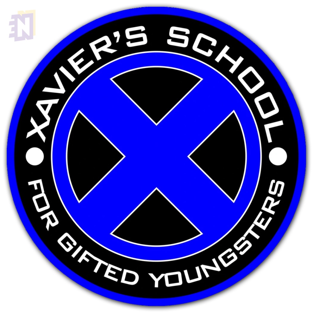 Ima de Geladeira X-Men Xavier_s School Logo