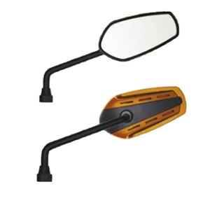 Retrovisor Gtx Dourado Original Gvs Lente Plana Para Honda