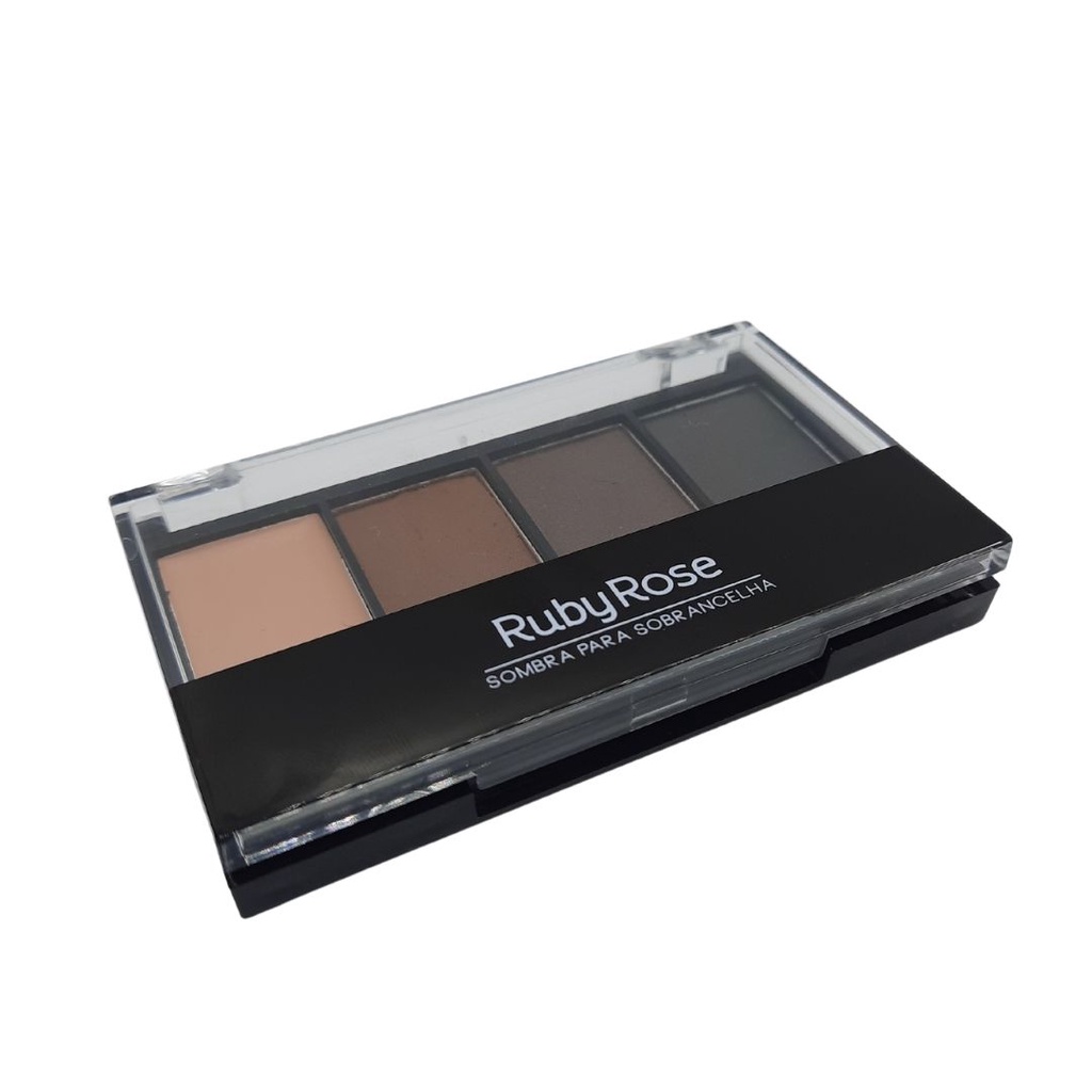 Sombra Sobrancelhas Paleta De Maquiagem Ruby Rose Com Pincel