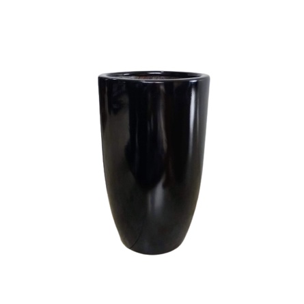 Vaso Cachepot Plantas E Flores Fibra Vidro Vietnamita 48cm Pilão de Luxo Exclusivo Promoção