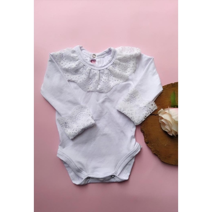 Body Infantil Body Infantil Branco Body Infantil de Renda Body Bebê Reborn Body para Bebê Body Menino Body Menina Body de Criança Body de Batizado