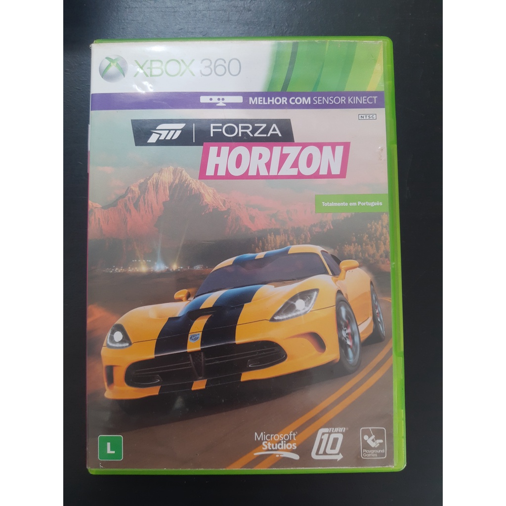 Forza Horizon Xbox360 Midia fisica Original Seminova Funcionando e Testada  100% perfeita encarte Original Envio Imediato Pra todo Brasil. Levando  mais de 2 jogos tem Promoção so Perguntar - Escorrega o Preço