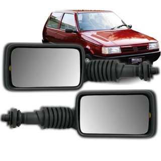 Par Retrovisor Uno Fiorino Elba Premio Elx Smart SX Young Mille - C/C 2/4 Portas - Retrovex