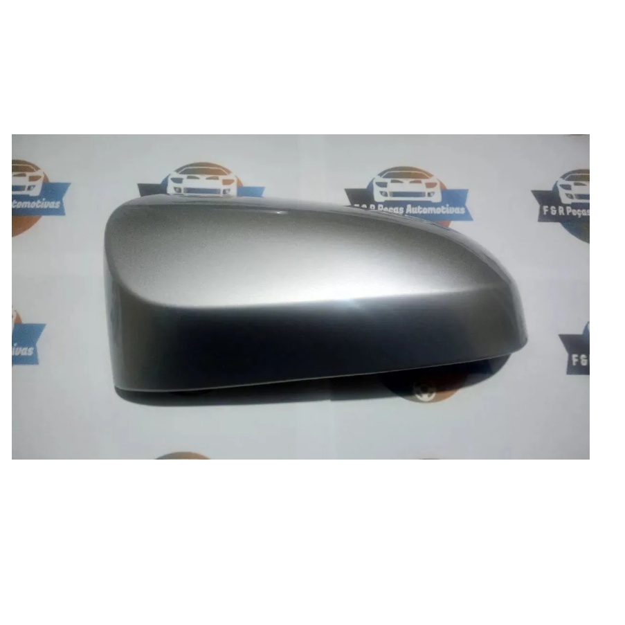 Capa Retrovisor Sem Pisca - Original Etios Prata Esquerda para modelos acima de 2014