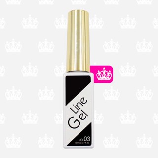 Esmalte Line Gel Preto No 3 - 10ml