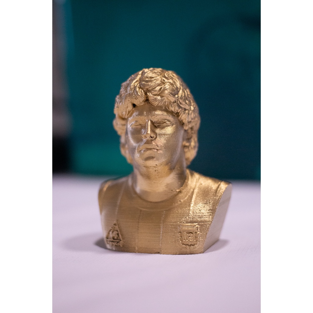 Busto decoração Diego Maradona Futebol Argentina