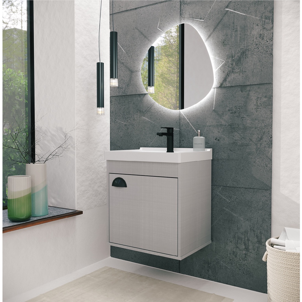 Gabinete Banheiro Armario Cuba Pia 100% Mdf - Cremona 40 cm em Oferta na Shopee