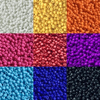 230pçs Miçanga Vidro Colorido Miçangão Pulseira Missanga em Oferta na Shopee