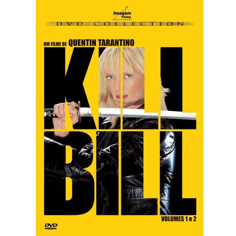 DVD Box Kill Bill - O Som Vibrante Da Vingança & A Vingança Continua - Volumes 1 & 2 - Original Completo Quentin Tarantino