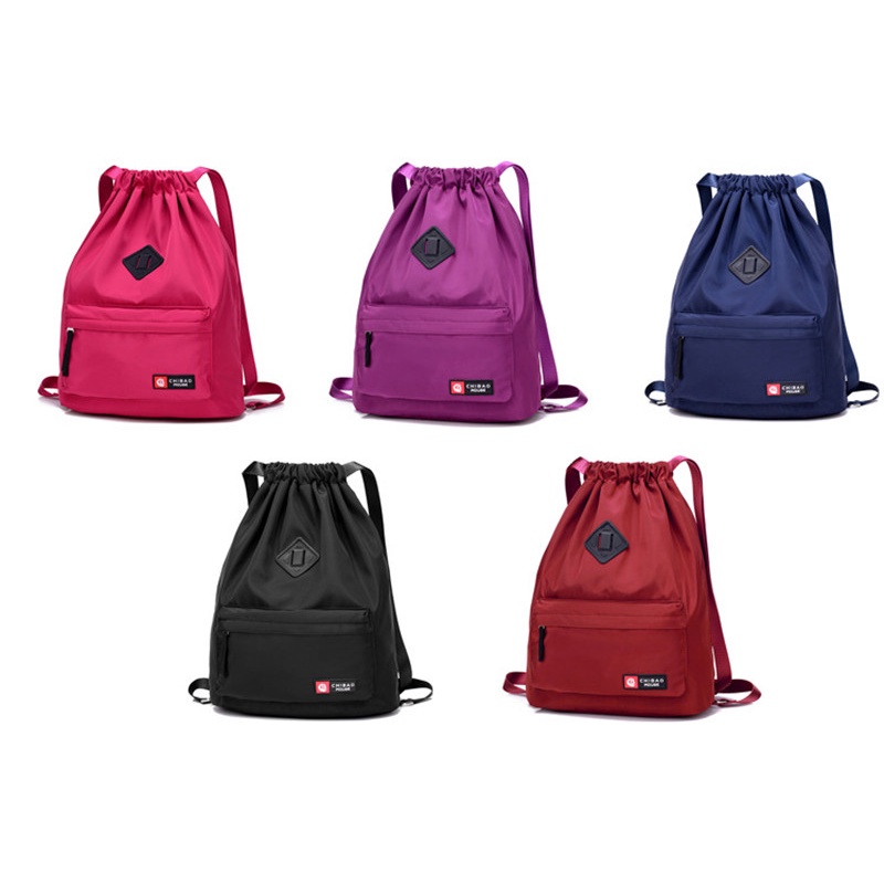Mochila Tipo Saco Esportiva a Prova D'água Tactel 1192#