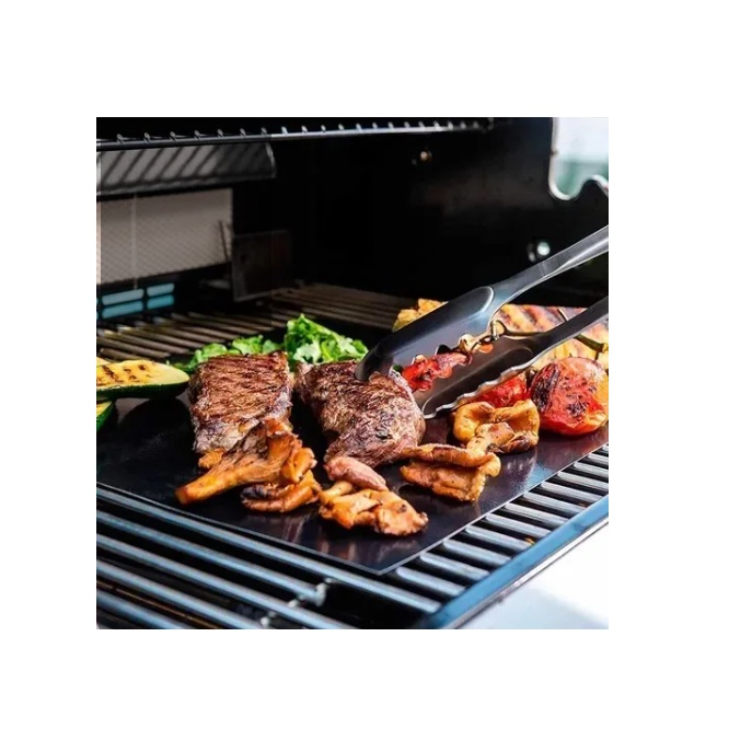 Manta Esteira Teflon Antiaderente 40x33 Grill Churrasqueira Churrasco