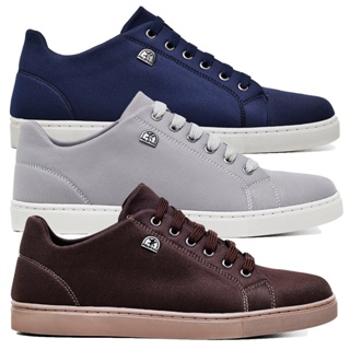 3 Pares de Tênis Polo Fran Sapatênis Masculino Casual Promoção London em Oferta na Shopee