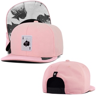 Boné Anth co Copas Rosa Aba Reta Aberto Com Ajuste Snapback em Oferta na Shopee