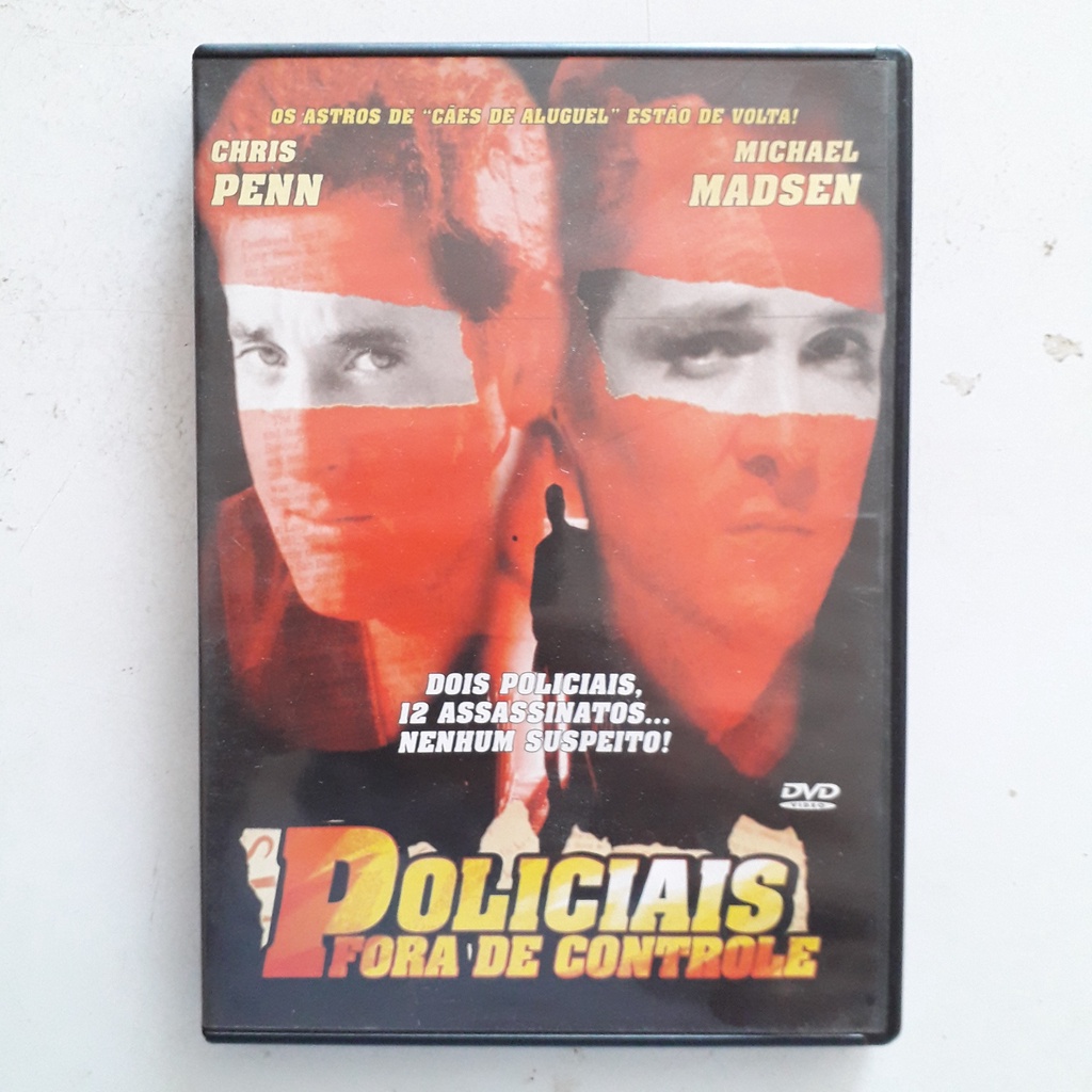 DVD Policiais Fora De Controle - Chris Penn - Michael Madsen