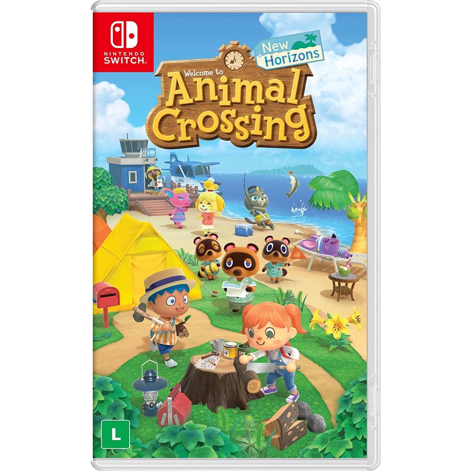Animal Crossing New Horizons Switch Mídia Física