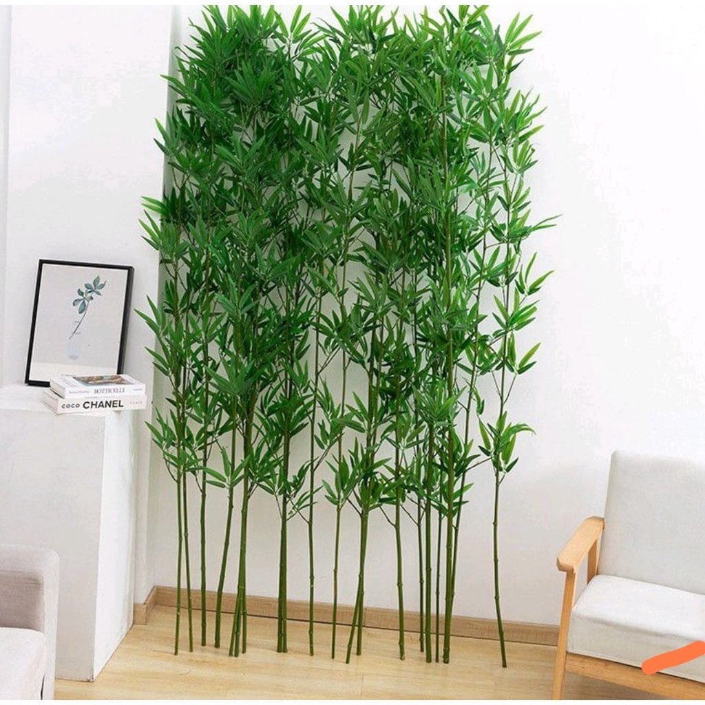 Planta Artificial Galho Haste de Bambu Unidade 1.05m Toque Real em Oferta na Shopee