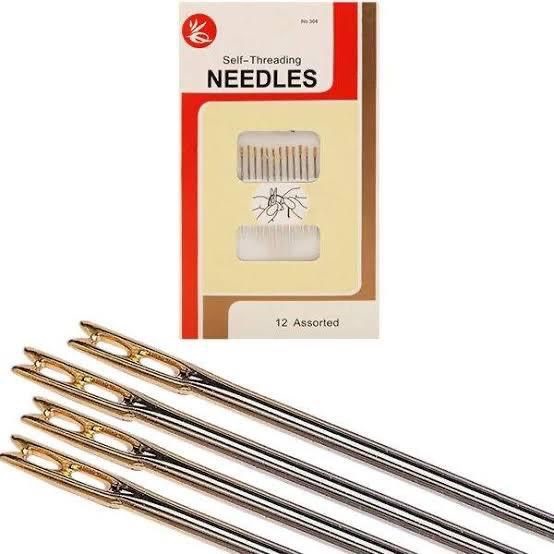 Agulha De Mão Para Cego Com 12 Unidades