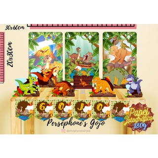 Kit é só um Bolinho Tema Em Busca Do Vale Encantado (Dinossauros) em Oferta na Shopee