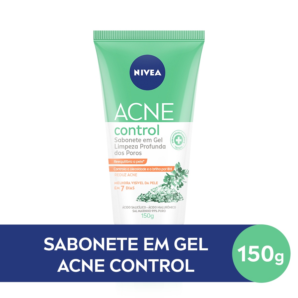 NIVEA Sabonete Facial em Gel Acne Control 150g